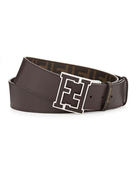 fendi reversible college belt